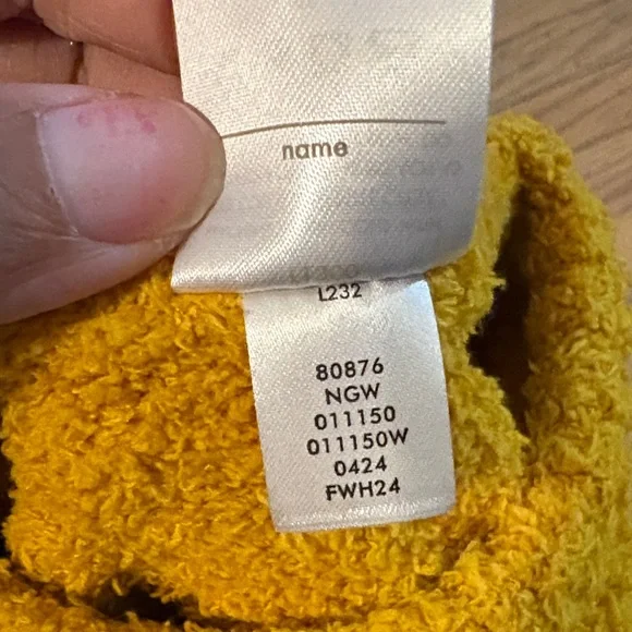 Hanna Andersson Mustard Kids' Sweater and Pants Set - Picture 3 of 7